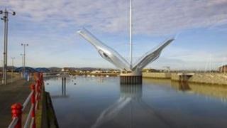 Darlun artist o' bont