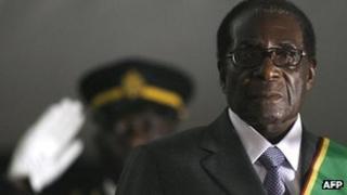 Robert Mugabe (file photo)