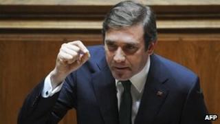 Portuguese Prime Minister Pedro Passos Coelho on 10 November