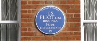 Blue plaque on show