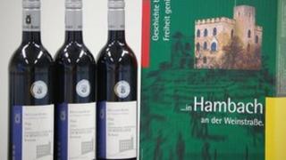 wine bottles