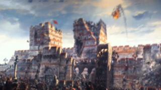 Panorama of the Ottoman conquest of Constantinople