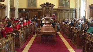 Council chamber