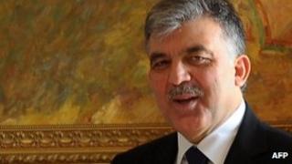 Turkish President Abdullah Gul (image from 1 Nov 2011)