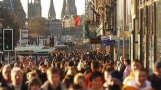 Edinburgh city centre