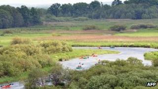 Biebrza nature reserve, Poland