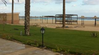 Empty beach in Marsa Matrouh
