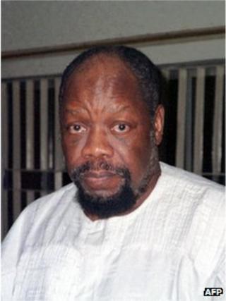 Former Biafra war leader Emeka Odumegwu Ojukwu (file pic)