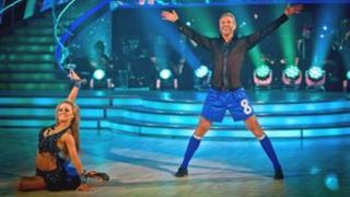 Robbie Savage ac Ola Jordan