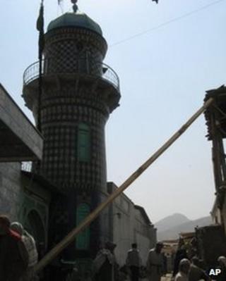 The Abu Fazal shrine