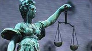 Justice statue