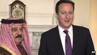King of Bahrain meets UK PM