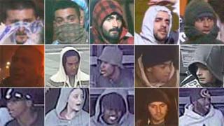 Riot suspects