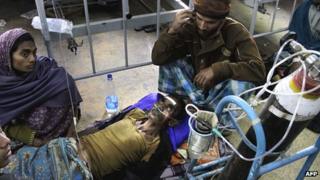 Toxic alcohol victim in Diamond Harbour hospital, 15 Dec