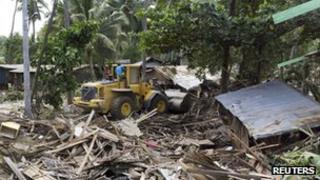 Homes in Iligan devastated by storm
