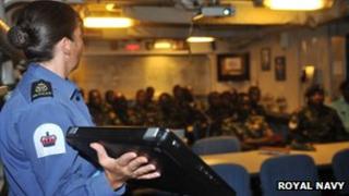 Lecture in Tanzania