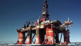 West of Shetland rig