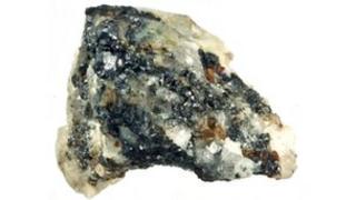 Mineral samples from Koryak Mountains