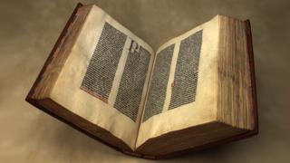 Gutenberg Bible at the British Library