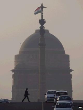 New Delhi smog