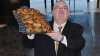 Iain Renicks and pies