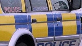 Police jeep