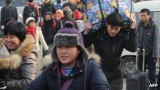 Chinese migrant workers