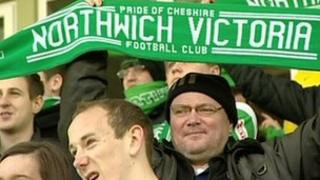 Fans at the ground