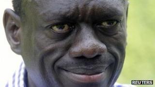 Kizza Besigye, leader of Uganda's Forum for Democratic Change