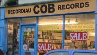 Cob Records, Bangor, Gwynedd, January 2012