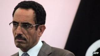 Abdel Hafiz Ghoga in Benghazi in October 2011