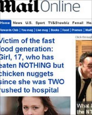 Mail Online website