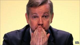 Education secretary Michael Gove