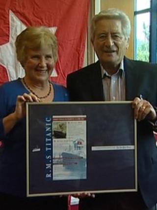 Titanic relatives at BBC Southampton event