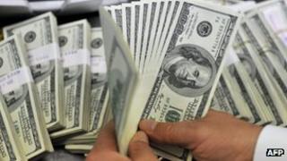 US dollar notes