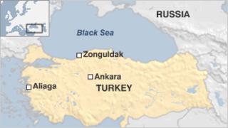 Turkey map
