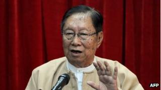 National League for Democracy (NLD) spokesman Nyan Win