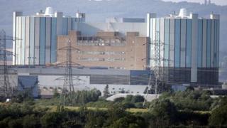 Oldbury Power Station view, present day