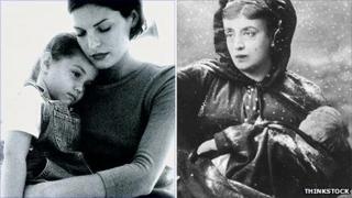 Women with children
