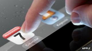 Apple press invitation picture, appearing to show new iPad