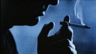 Man smoking