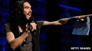 Russell Brand at the Secret Policeman's Ball