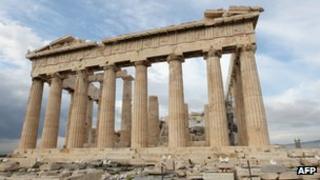 The Acropolis in Athens