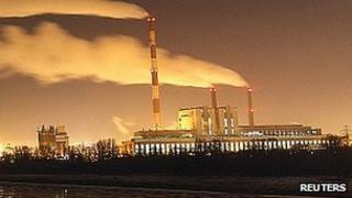 Zeran thermal power station in Warsaw, file pic