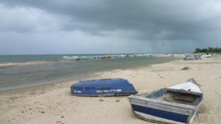 A beach in Mannar