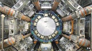 The Large Hadron Collider particle accelerator