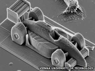 3D printed nano-car