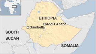 Ethiopia map