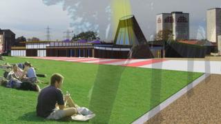 Proposed church building