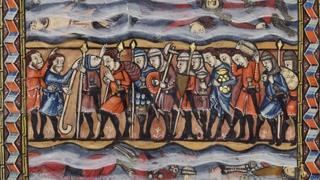 The parting of the Red Sea